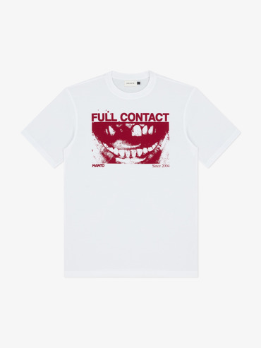 MANTO full contact tshirt- white